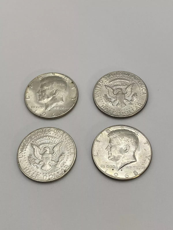 40% Silver Kennedy Half Dollar [Circulated] [Random Date (1965 - 1969)]